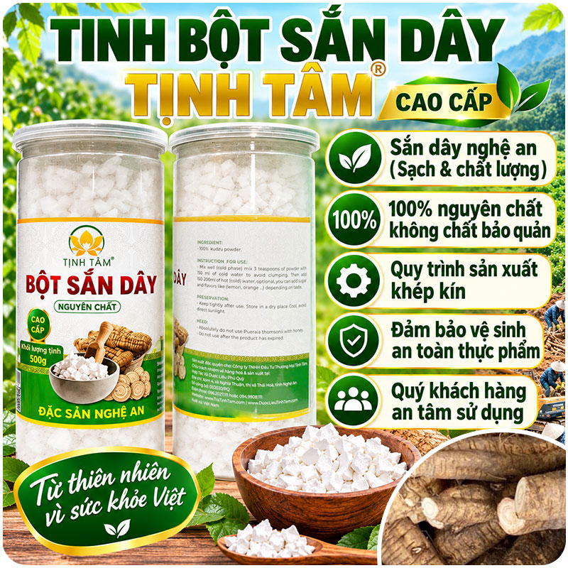 bột sắn dây