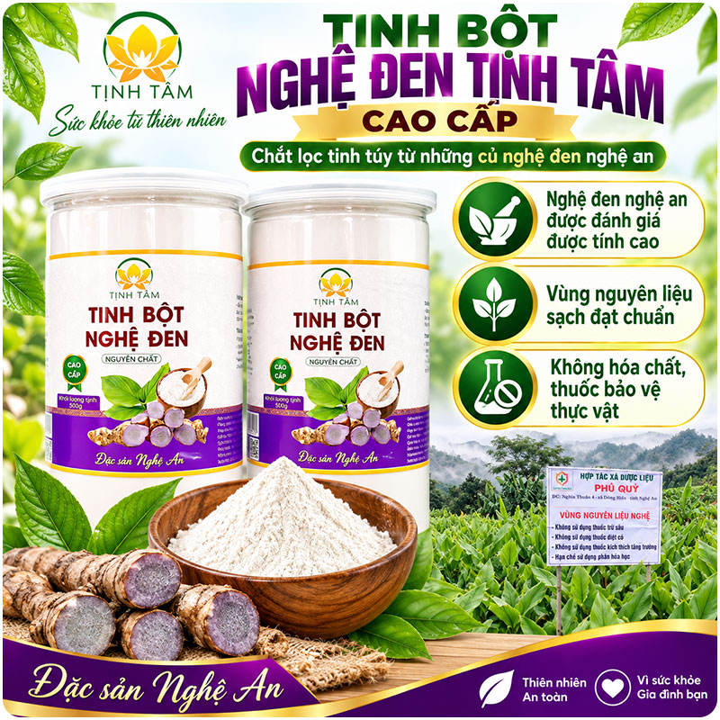 tinh nghệ đen