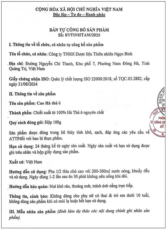 bang-cong-bo-san-pham