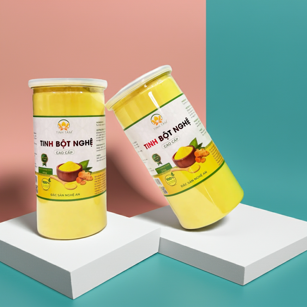 Tinh bột nghệ tịnh tâm