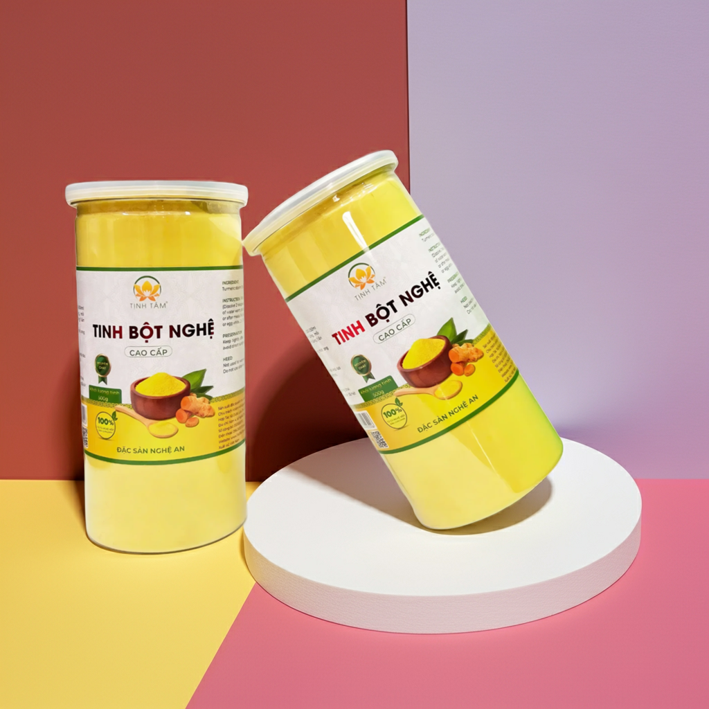 Tinh bột nghệ  tịnh tâm
