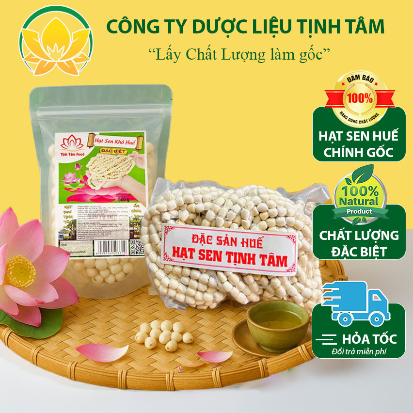 Hat Sen Rung Hạt Sen Huế Tịnh Tâm – Loại Đặc Biệt 1kg Chỉ 500K : Dược Liệu Tịnh Tâm ...